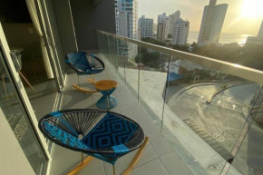 Apartamento con hermosa vista al mar